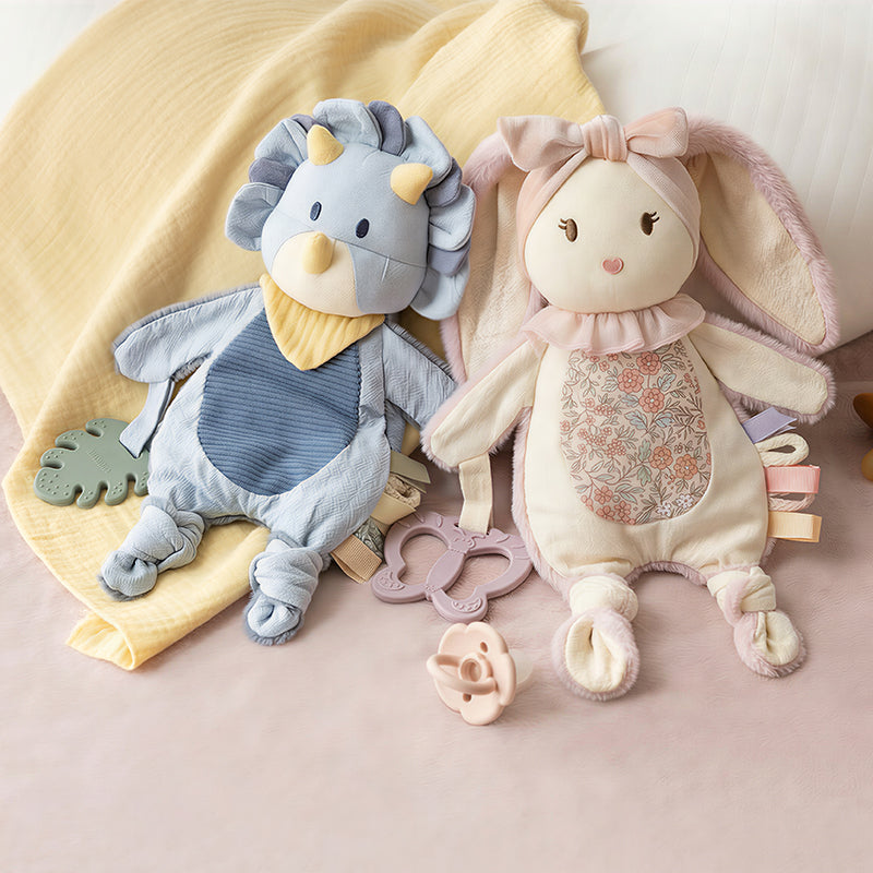 Hasen-Schnuffeltuch für Babys