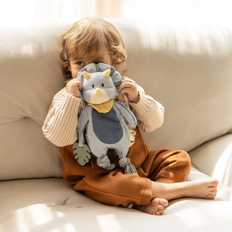 Dino-Schnuffeltuch für Babys