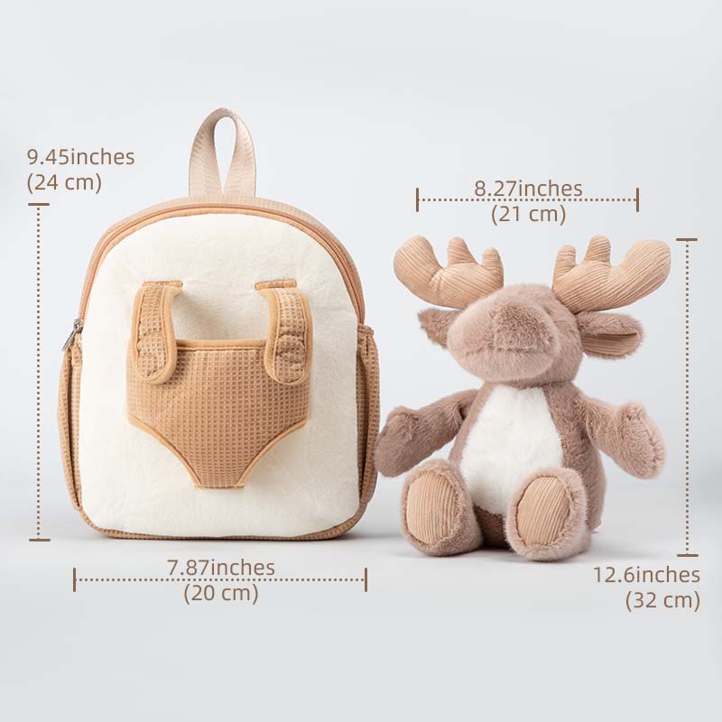 Moonkie Hug & Go™ Mossy das Rentier
