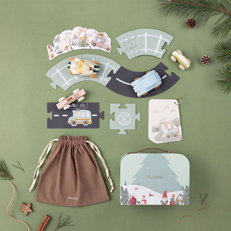 Weihnachten Go & Explore Silikon-Spielset (12 Schienenstücke)