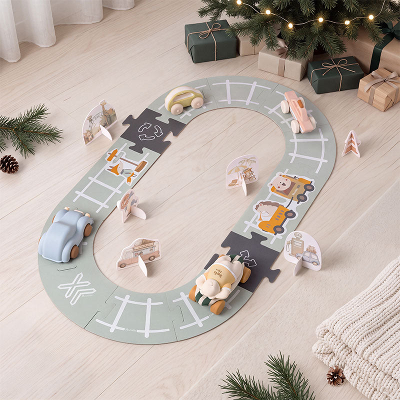 Weihnachten Go & Explore Silikon-Spielset (12 Schienenstücke)