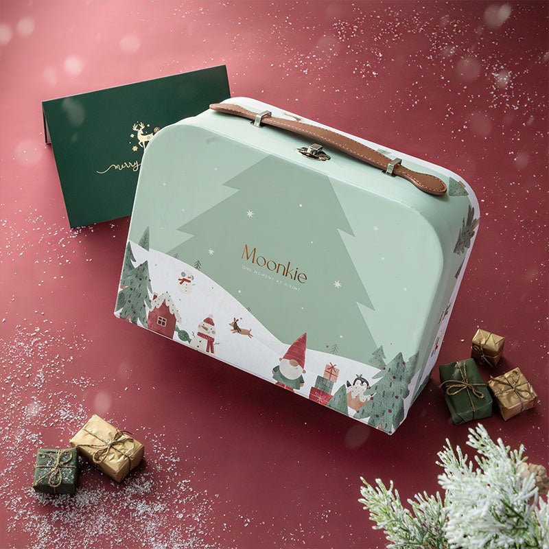 Moonkie.de-First Bites Geschenkset (Salbei/Minze)-Luxe Box Geschenkset-FB-06-11