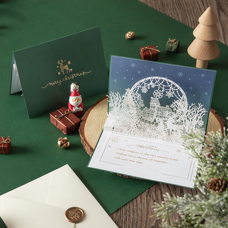 Moonkie.de-Persönlicher Service-3D-Grußkarte (Weihnachten)-3D-Xmas-4