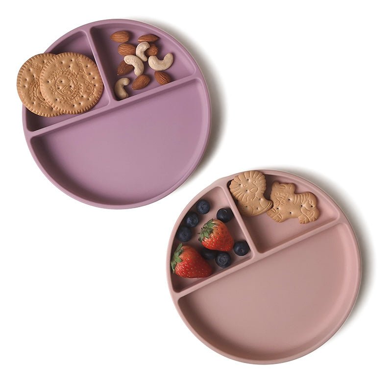 Moonkie.de-Saugteller - 2er-Pack-Äther/Salbei-PL-07-17