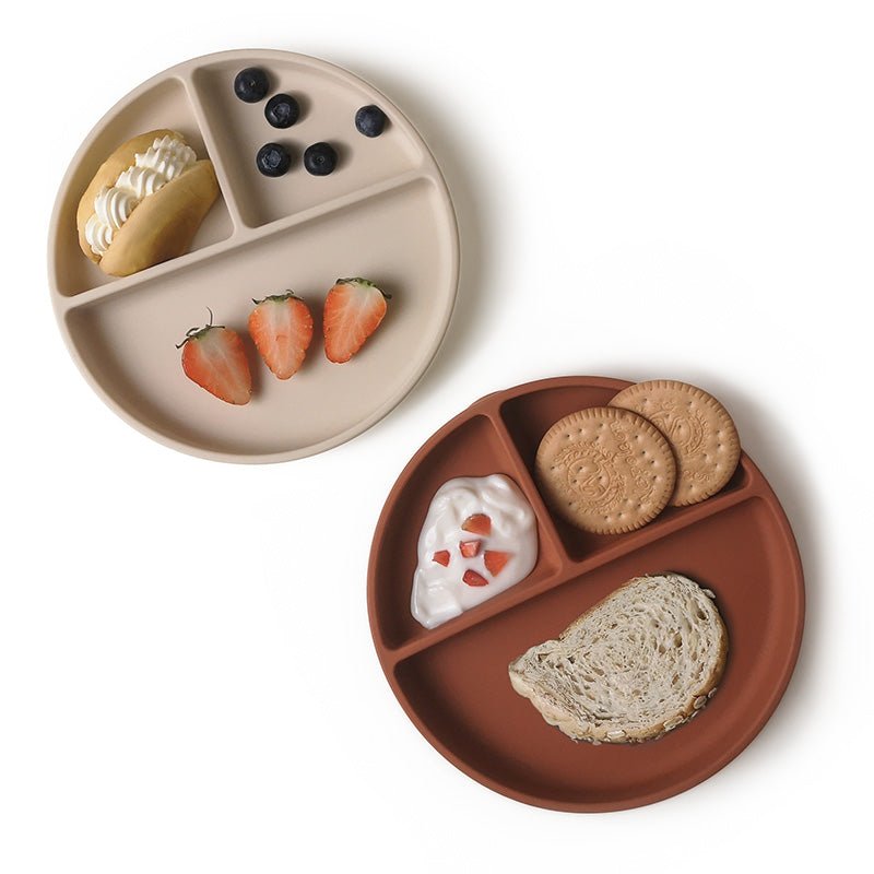 Moonkie.de-Saugteller - 2er-Pack-Äther/Salbei-PL-07-19