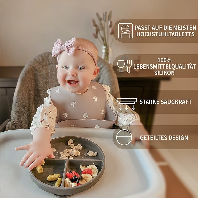 Moonkie.de-Saugteller - 2er-Pack-Äther/Salbei-PL-07-4