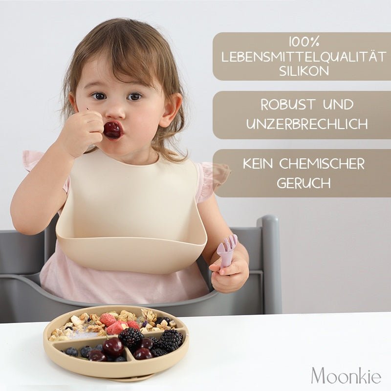 Moonkie.de-Saugteller - 2er-Pack-Äther/Salbei-PL-07-5