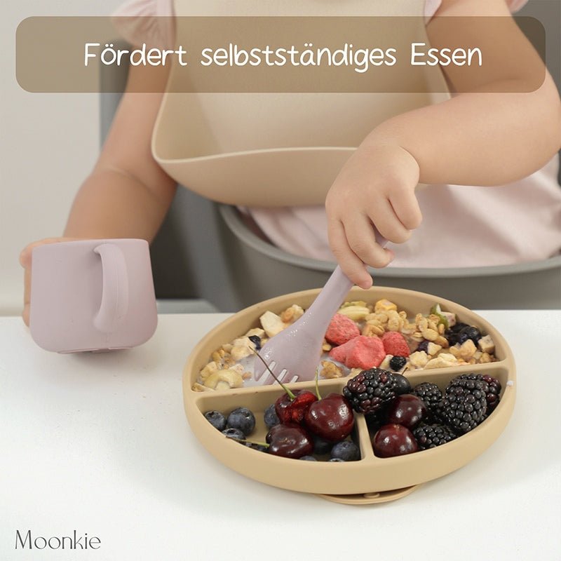 Moonkie.de-Saugteller - 2er-Pack-Äther/Salbei-PL-07-7