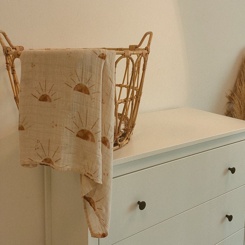 Moonkie.de-Musselin Wickeldecke (Neutral Natürlich)-SKU-SB-06-3
