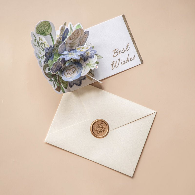 Moonkie.de-Persönlicher Service-3D-Grußkarte (Äther)-3D-Ether-3