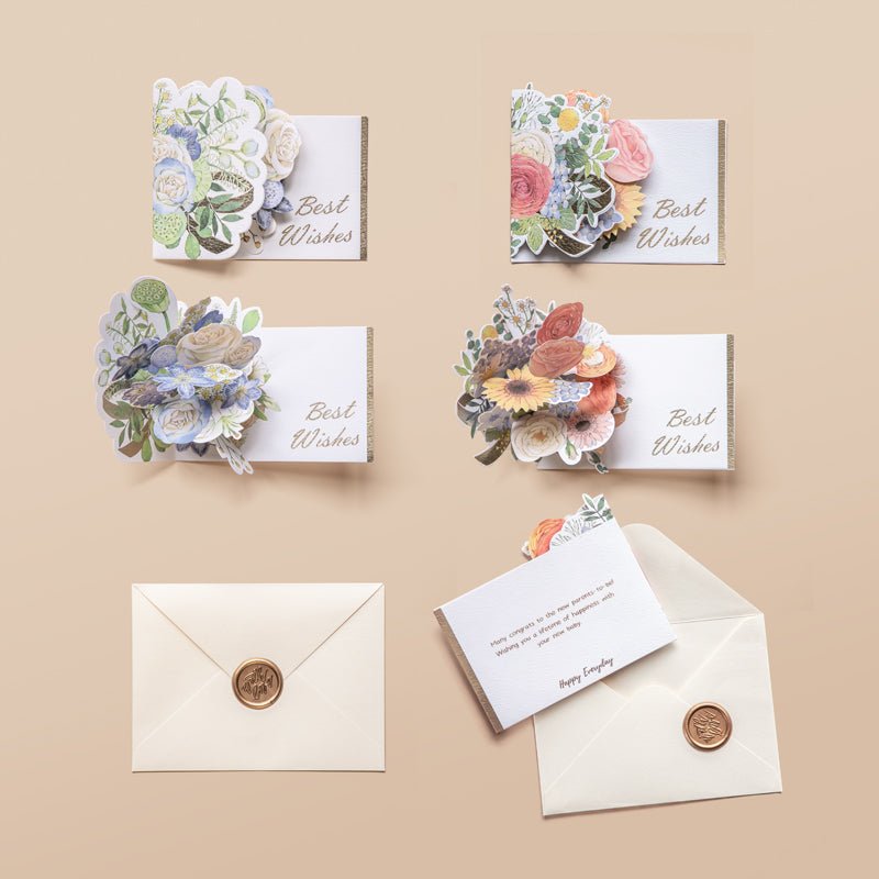 Moonkie.de-Persönlicher Service-3D-Grußkarte (Erröten)-3D-Blush-1