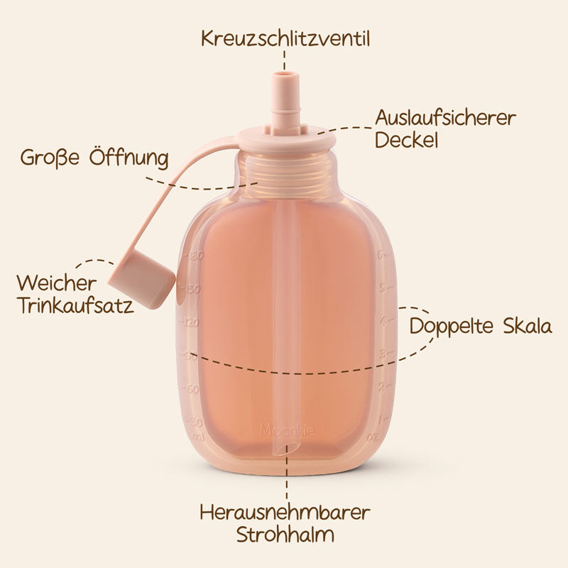 Babynahrungsbeutel-Set ohne Kleckern