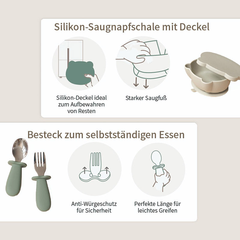 Baby-Saugschalen-Set