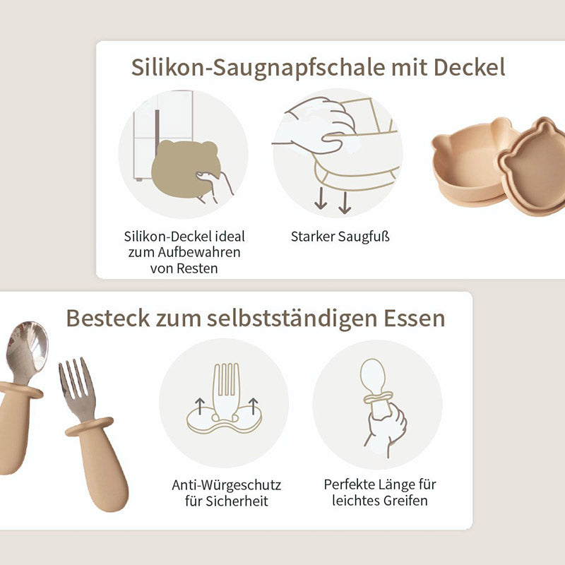 Baby-Saugschalen-Set