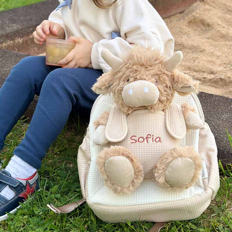 Moonkie Hug & Go™ Logan das Highland-Rind