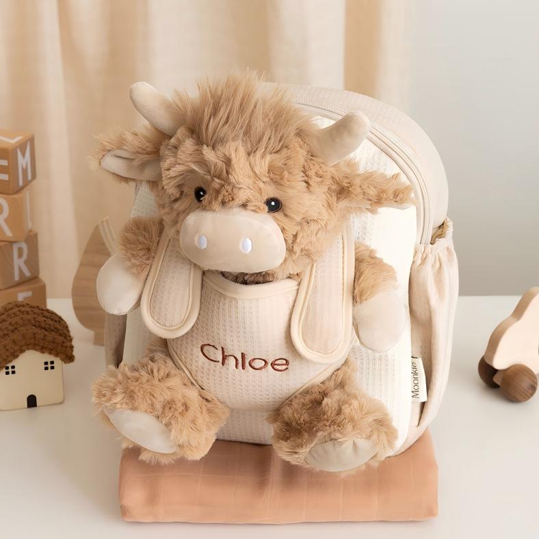 Moonkie Hug & Go™ Logan das Highland-Rind