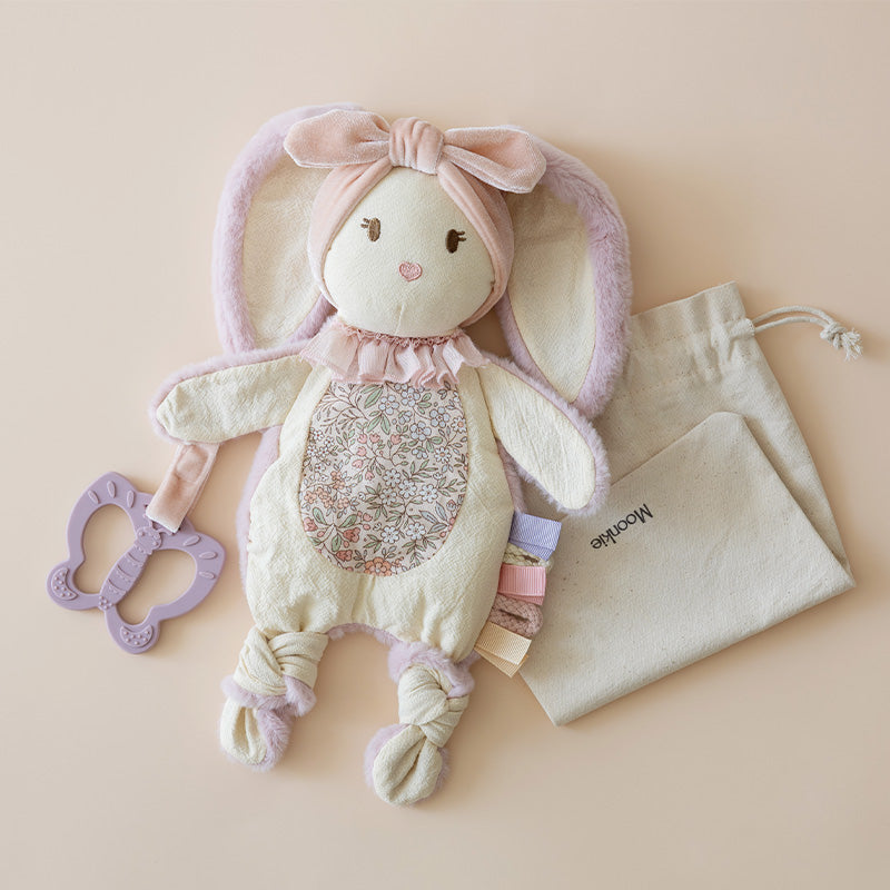 Hasen-Schnuffeltuch für Babys