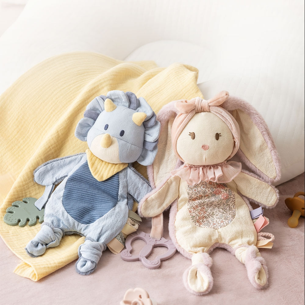 Dino-Schnuffeltuch für Babys