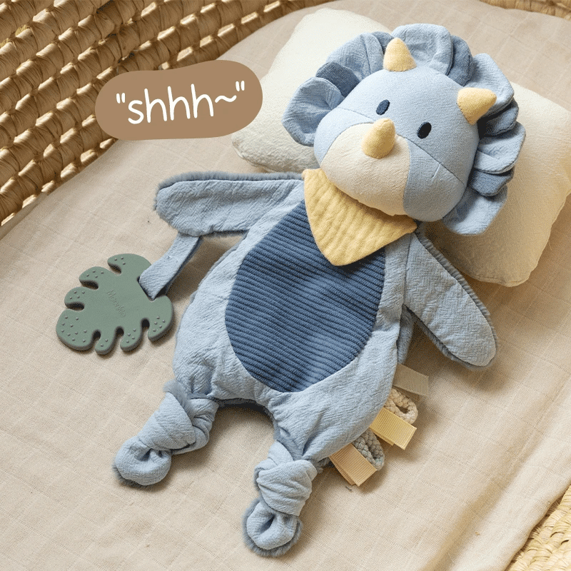 Dino-Schnuffeltuch für Babys