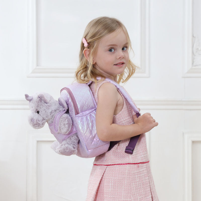 Moonkie Hug & Go™ Lilac das Einhorn