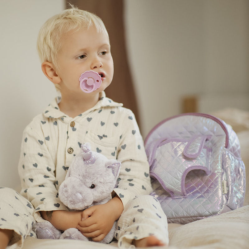 Moonkie Hug & Go™ Lilac das Einhorn