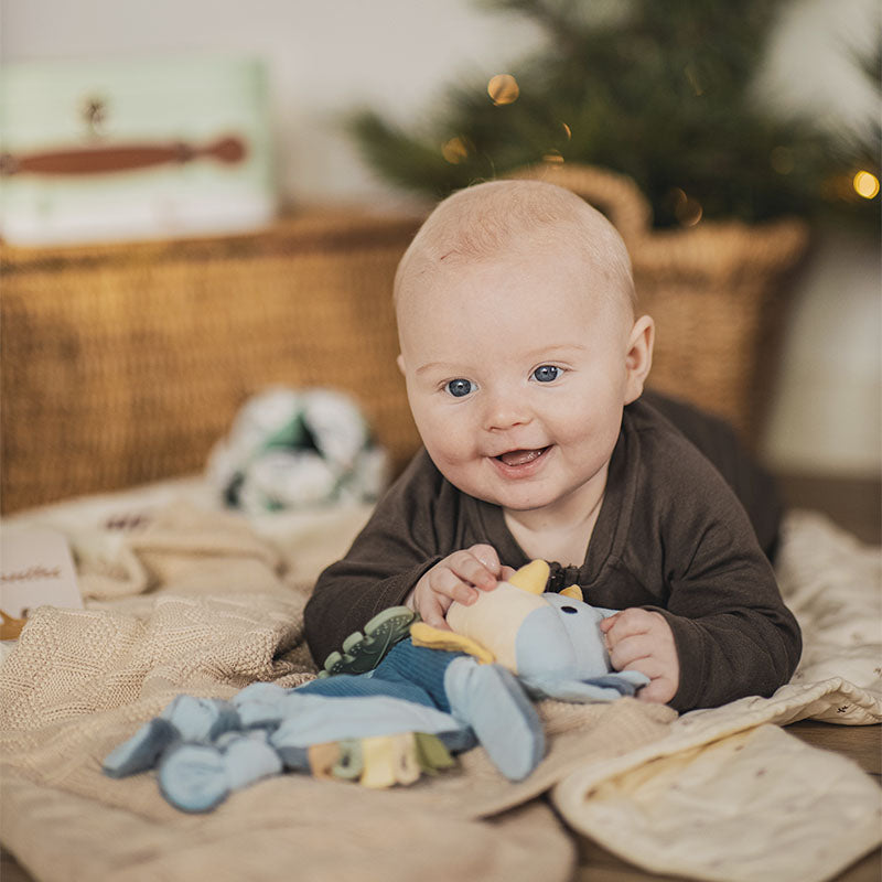 Weihnachten First Moments Neugeborenen-Set(Hellblau)