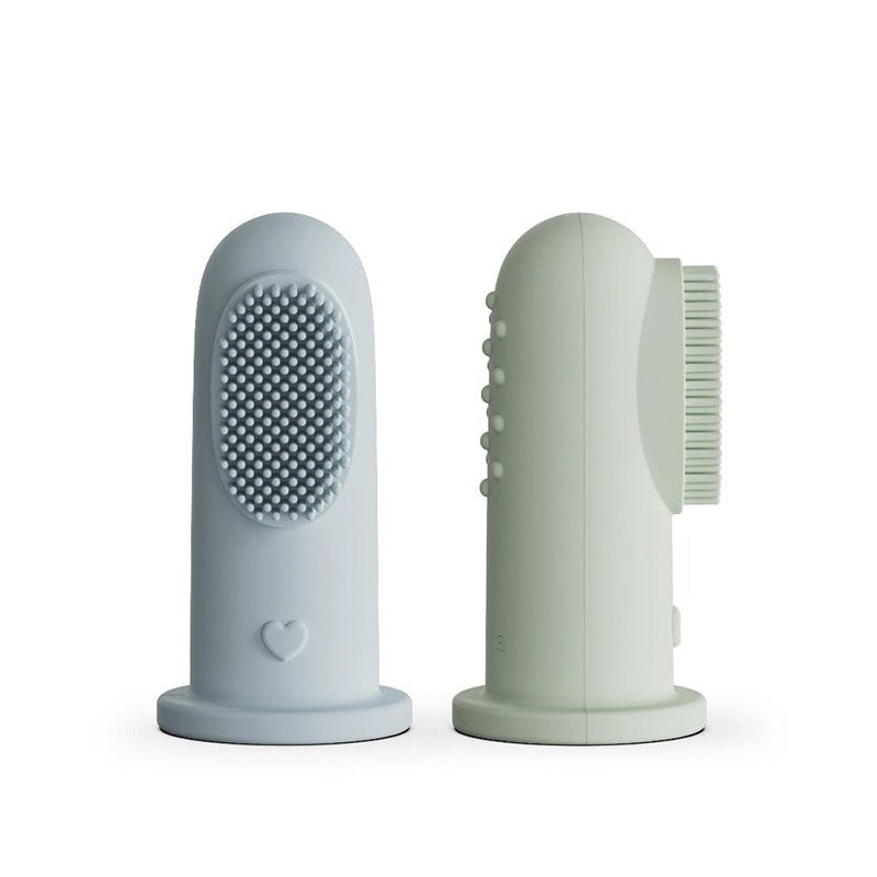 Moonkie.de-Baby Fingerzahnbürste-Wolke/Mint-OK-07-7