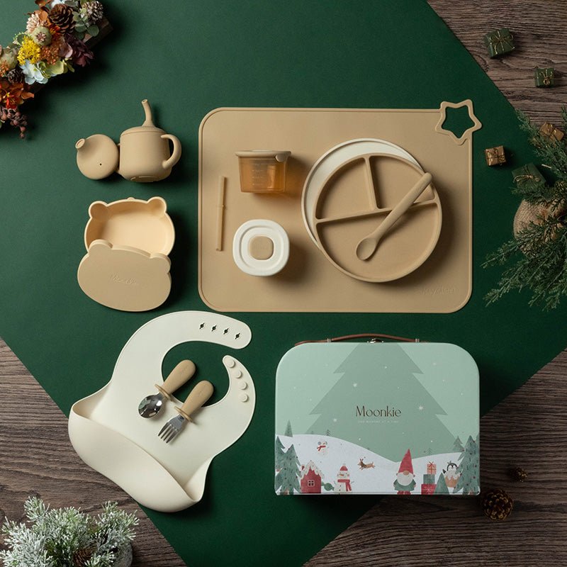 Moonkie.de-First Bites Geschenkset (Croissant/Elfenbein)-Luxe Box Geschenkset-FB-05-15