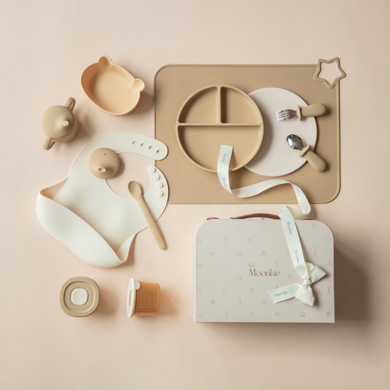 Moonkie.de-First Bites Geschenkset (Croissant/Elfenbein)-Luxe Box Geschenkset-FB-05-1