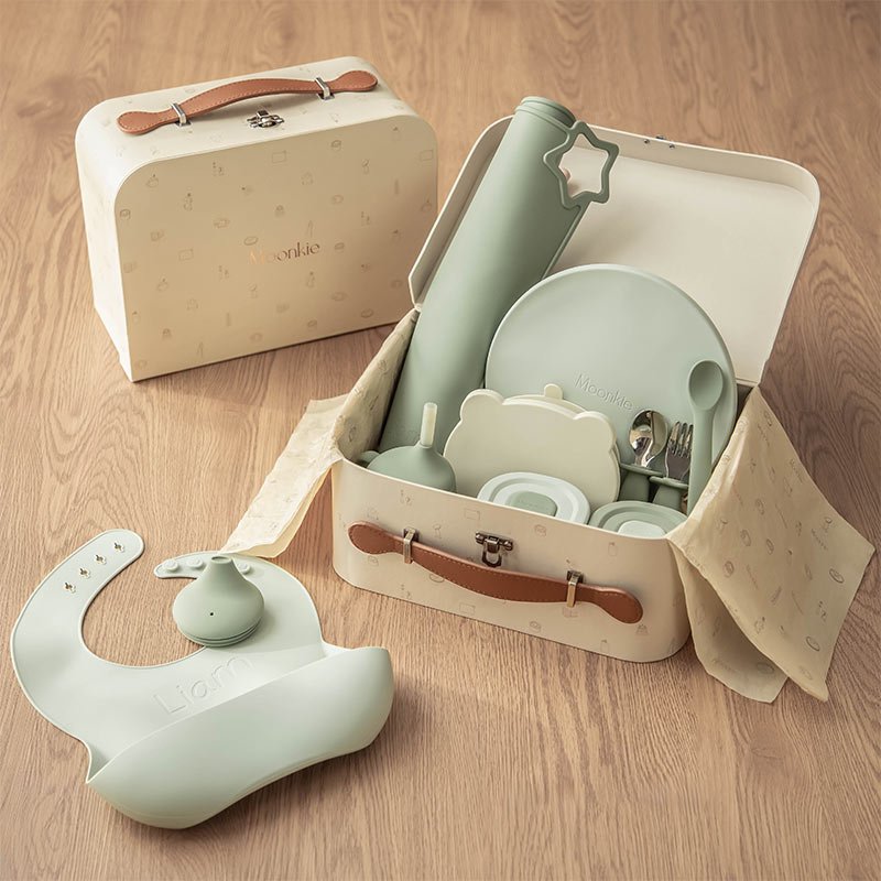 Moonkie.de-First Bites Geschenkset (Salbei/Minze)-Luxe Box Geschenkset-FB-06-6