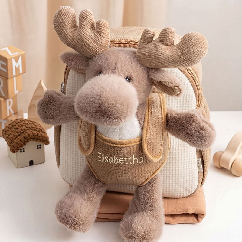 Moonkie Hug & Go™ Mossy das Rentier