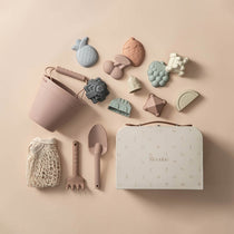 Moonkie.de-Silikon-Strandspielzeug-Set (Blush)-Luxe Box Geschenkset-BT-05-1