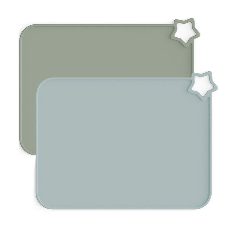 Moonkie.de-Silikon-Tischset - 2er-Pack-Äther/Salbei-FBASKU-Placemat-005-1