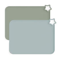 Moonkie.de-Silikon-Tischset - 2er-Pack-Äther/Salbei-FBASKU-Placemat-005-1